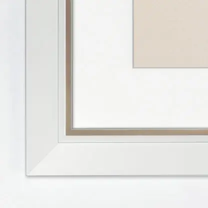 Khung bằng khen A4 A3 A2 White Hova (nhiều kích thước) bản 6.5 cm KC13 - Hình ảnh 2