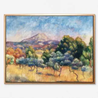 Montagne Sainte - Tranh canvas treo tường danh hoạ