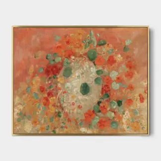 Nasturtiums - Tranh canvas treo tường danh hoạ Odilon Redon