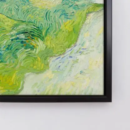 Green Wheat Fields, Auvers (1890) - Tranh canvas treo tường danh hoạ 80x100 cm