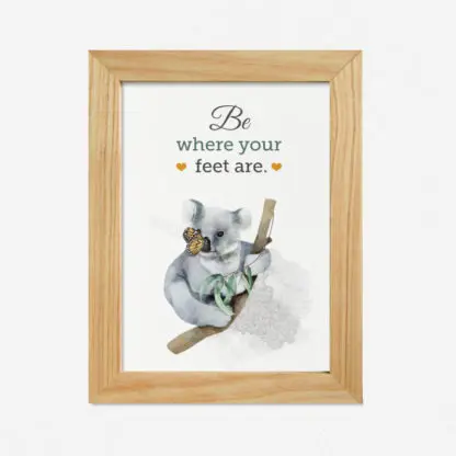 Koala - Postcard in tên theo yêu cầu - Hình ảnh 3