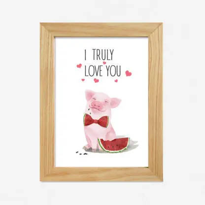 I Truly Love You - Postcard in tên theo yêu cầu - Hình ảnh 2