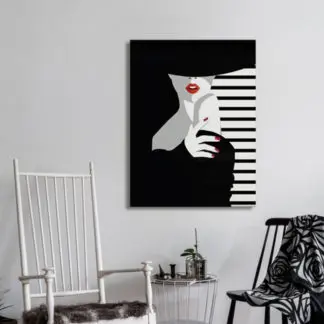 Tranh cô gái gợi cảm - Tranh canvas