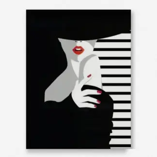 Tranh cô gái gợi cảm - Tranh canvas