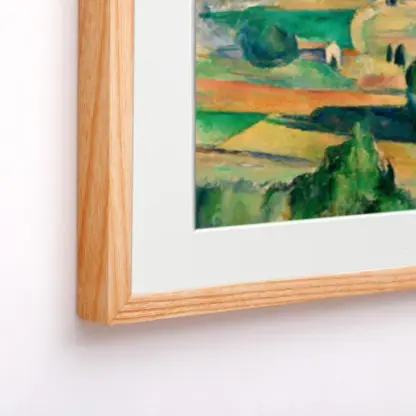 Ngọn núi Sainte Victoire - Tranh phong cảnh núi đồi - Paul Cézanne - Ảnh 3