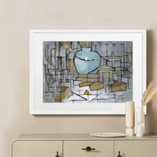 Still life - Tranh tĩnh vật trừu tượng Piet-Mondrian