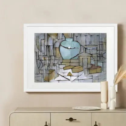 Still life - Tranh tĩnh vật trừu tượng Piet-Mondrian