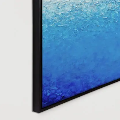 Hành Thuỷ - Tranh treo tường phòng khách  trừu tượng  80x100 - Hình ảnh 3