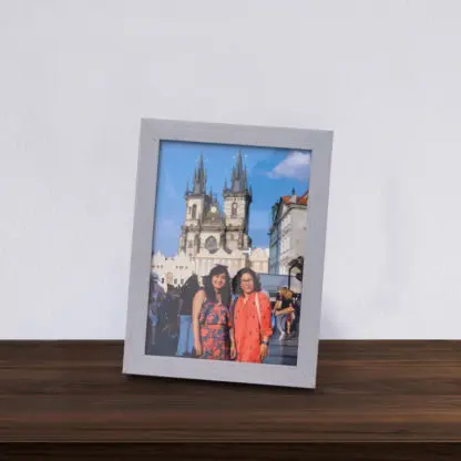 Khung ảnh gỗ để bàn bản 2 cm màu xám GREY OAK 10x15, 13x18, 15x21, 30x30 - Ảnh 2