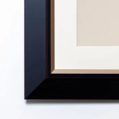 Khung Tranh 40x60 cm A2 Black Hova bản 6.5 cm - Hình ảnh 3