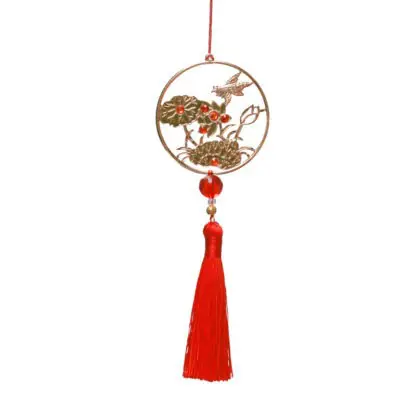 COMBO 6K - Bộ 6 phụ kiện trang trí tết kim loại, trang trí cây mai cây đào - Hình ảnh 4