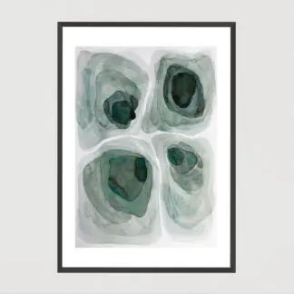 Tranh khung kính tối giản Minimalist Vân Tay 40x60 cm