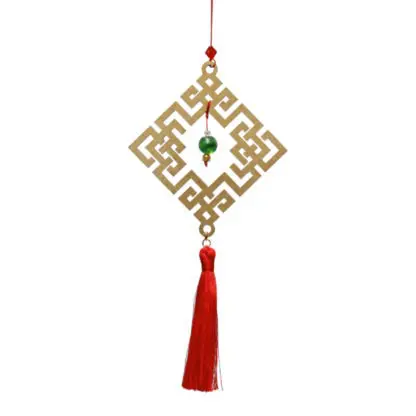 Bộ 3 đồ treo cây tết Phúc Lộc Thọ Toàn vàng trang trí cây mai cây đào - 3PLTTV - Hình ảnh 2