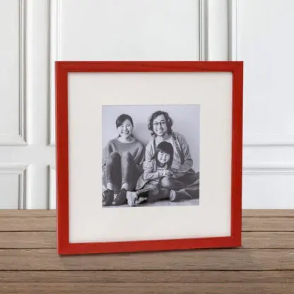 Khung hình gỗ để bàn màu đỏ bản 2 cm RED OAK 10x15, 13x18, 15x21, 30x30 - Hình ảnh 3