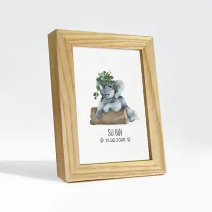 Little Elephant - Postcard in tên theo yêu cầu - Hình ảnh 4