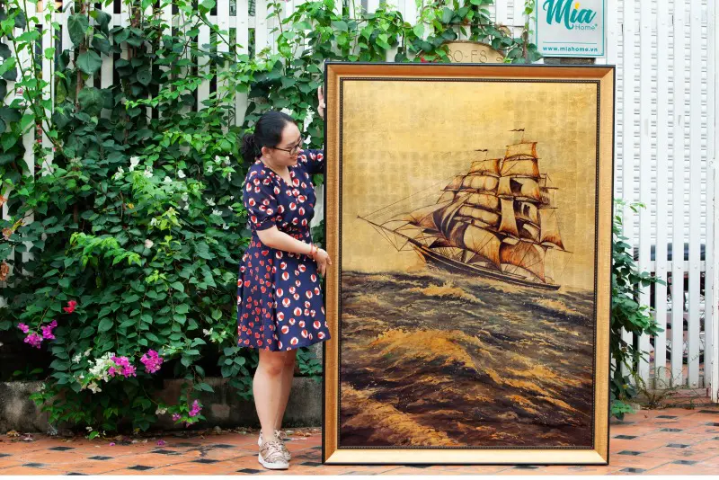 Tranh phong thuỷ làm quà tặng khách hàng VIP