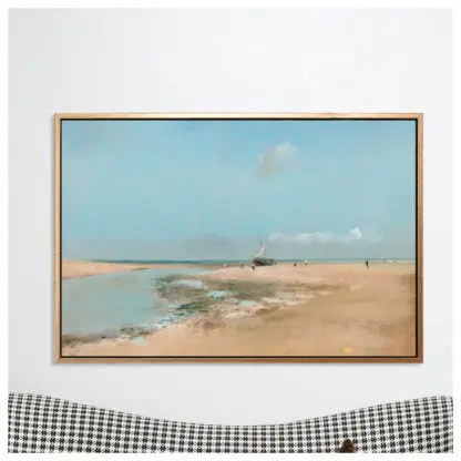 Tranh phong cảnh biển - Tranh canvas danh họa Edgar Degas