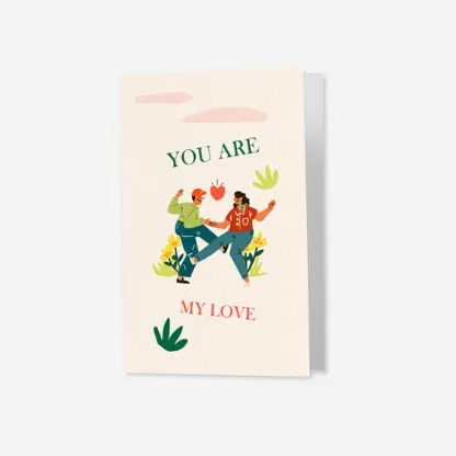 Thiệp quà tặng You Are My Love