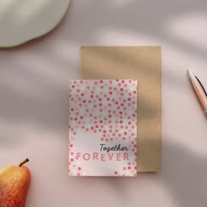 Thiệp quà tặng Together Forever