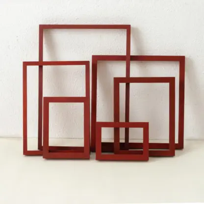 Khung hình gỗ để bàn màu đỏ bản 2 cm RED OAK 10x15, 13x18, 15x21, 30x30 - Hình ảnh 8