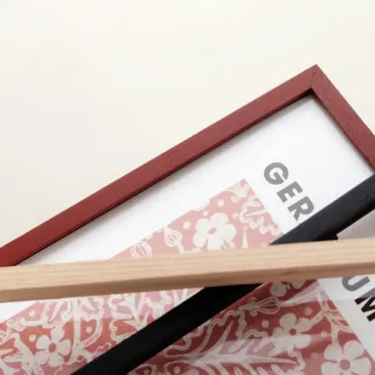 Khung hình gỗ để bàn màu đỏ bản 2 cm RED OAK 10x15, 13x18, 15x21, 30x30 - Hình ảnh 9