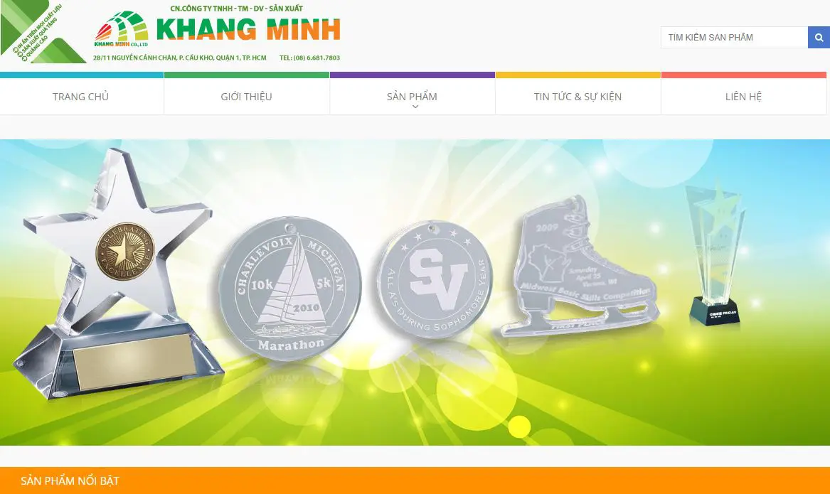 Công ty TNHH Thương Mai Dịch Vụ Sản Xuất Khang Minh - Địa điểm bán khung hình đẹp tại TPHCM