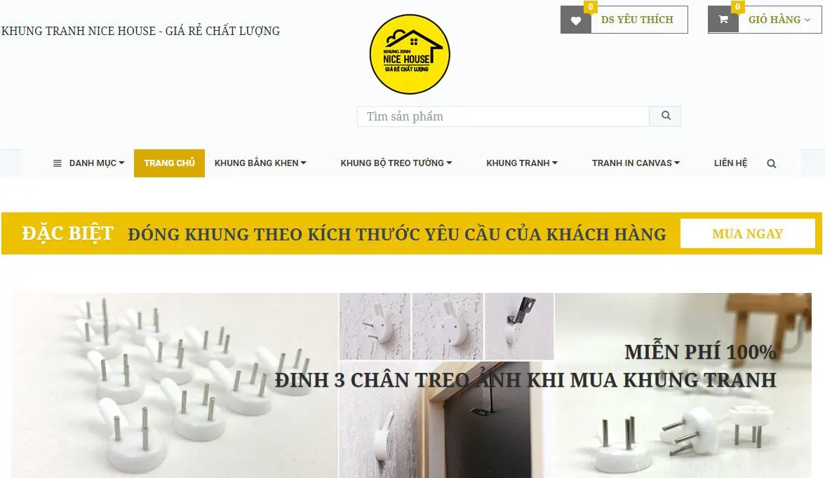 Nice House - Khung tranh treo tường Sài Gòn