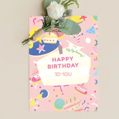 Thiệp quà tặng chúc mừng sinh nhật Happy Birthday 3