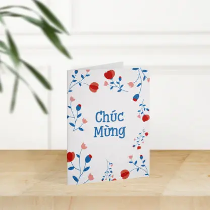 Thiệp quà tặng Chúc Mừng 3 - Thiệp chúc mừng đẹp 2022