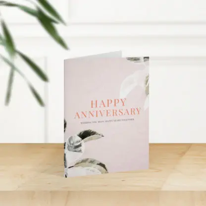 Thiệp quà tặng Happy Anniversary 2