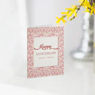 Thiệp quà tặng Happy Anniversary 3 - Thiệp kỷ niệm đẹp 2022