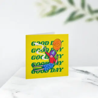 Thiệp quà tặng chúc ngày mới Good Day - Thiệp chúc ngày mới đẹp 2022