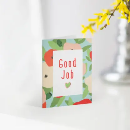 Thiệp quà tặng Good Job - Thiệp quà tặng đẹp 2022
