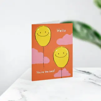 Thiệp quà tặng You're the best - Thiệp quà tặng đẹp 2022
