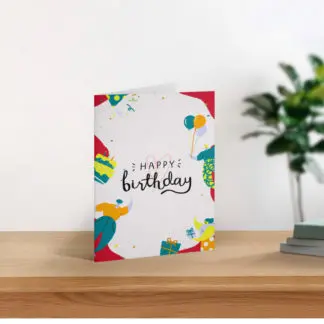Thiệp quà tặng chúc mừng sinh nhật Happy Birthday
