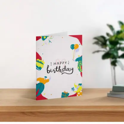Thiệp quà tặng chúc mừng sinh nhật Happy Birthday
