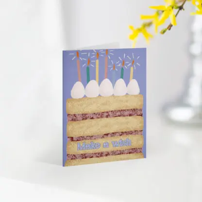 Thiệp quà tặng chúc mừng sinh nhật Make A Wish