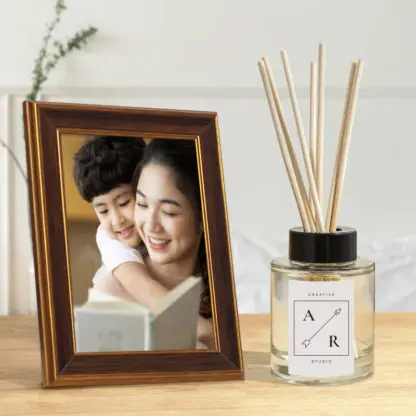 Khung Ảnh Đẹp Để Bàn Màu Đen Viền Vàng - Nâng niu khoảnh khắc của bạn 