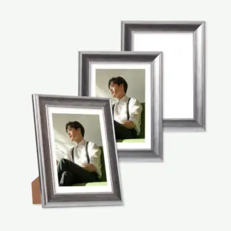 Bộ 03 khung ảnh để bàn Silver Frame