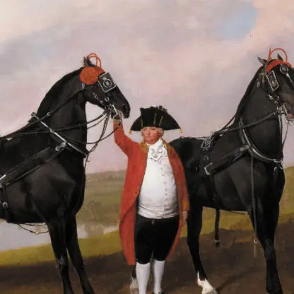 The Prince of Wales's Phaeton - Tranh canvas treo tường George Stubbs - Ảnh 3