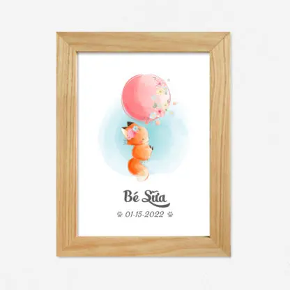 Baby - Postcard in tên theo yêu cầu