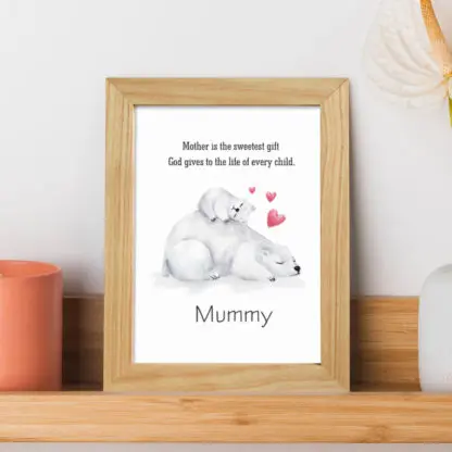 Mummy - Postcard in tên theo yêu cầu