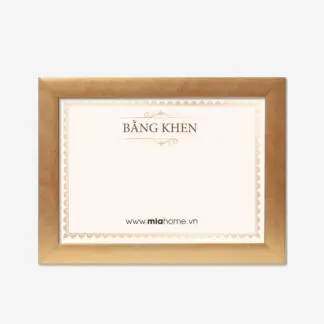 Khung bằng khen A4, A3 vàng Gold KBK01
