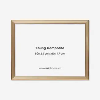 Khung Tranh A4, A3, A2 Light Gold KC04