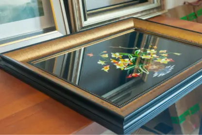 Khung tranh treo tường khổ lớn composite cao cấp KCD16 - Bản 7.5 cm - Hình ảnh 7