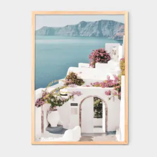 Tranh phong cảnh Santorini