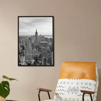 Tranh phong cảnh thành phố New York từ trên cao