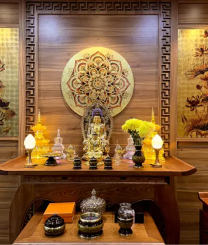 Sala Mandala - Tranh Mạn Đà La treo bàn thờ - Hình ảnh 3