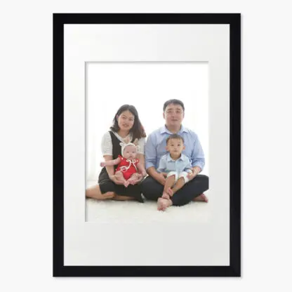 Together| Bộ 5 khung ảnh treo tường gỗ sồi đen - OAK1SET5B - Hình ảnh 6
