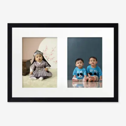 Together| Bộ 5 khung ảnh treo tường gỗ sồi đen - OAK1SET5B - Hình ảnh 5